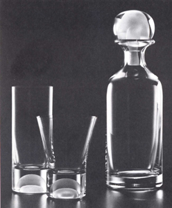 Barserie Schleierglas Form 10329, Dekor 110001