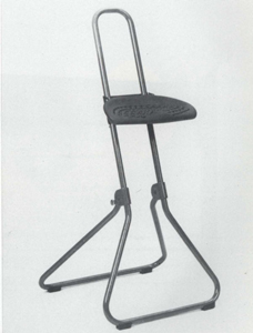 Steh-Hilfe verchromt