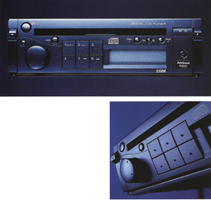 A 800 Autoradio/CD Kombination