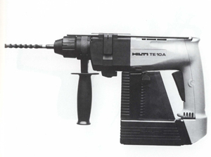 Bohrhammer TE 10 A mit dem Super-Akku