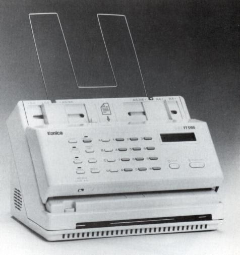 TELEFAX KONICA U-BIX FT 5100, Fernkopieren ü. Tel-Netz