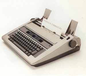 Tragbare elektronische Schreibmaschine KX-R 190