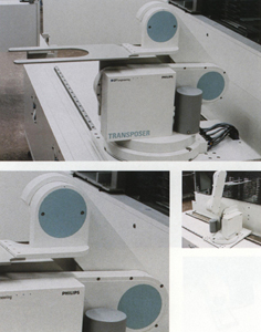 Transposer Flat Panel Display - Produktions-Roboter-System