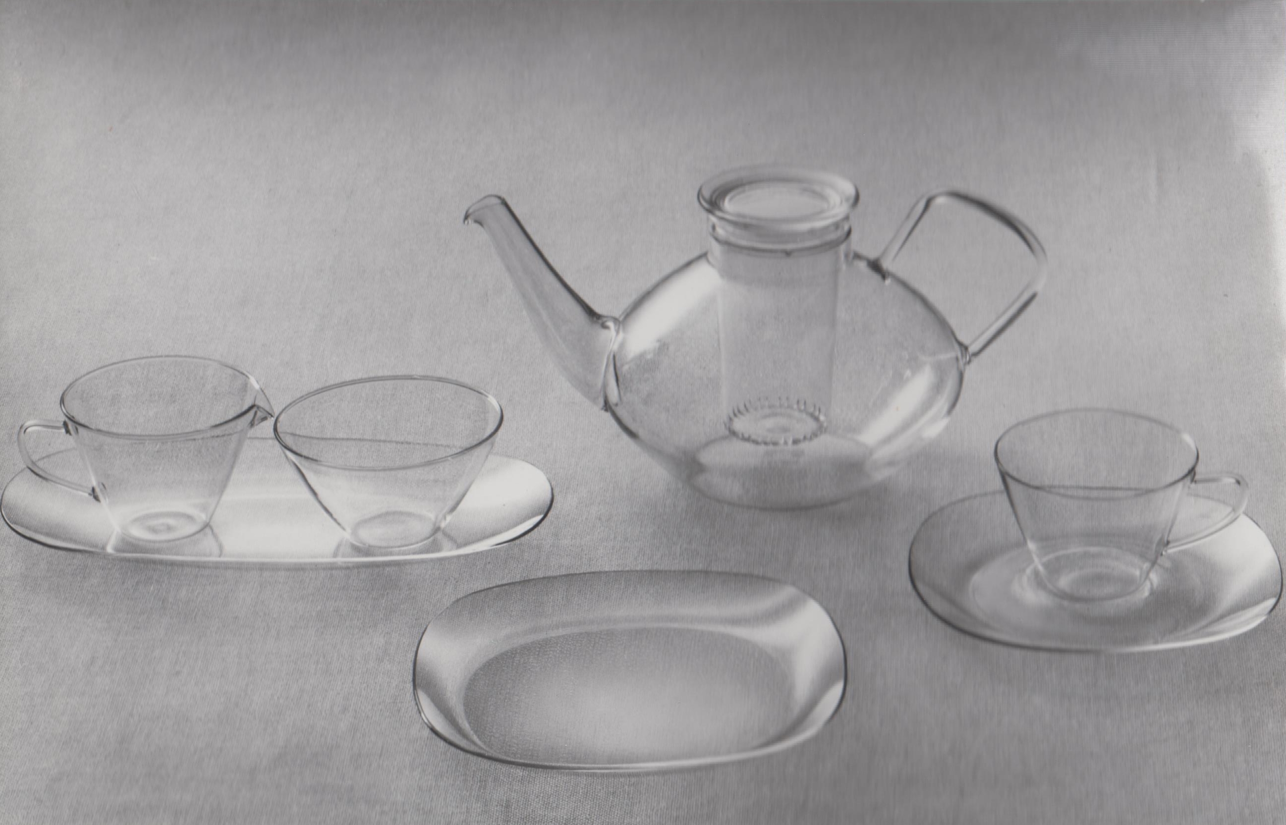Glasuntersetzer  /JENAer Glaswerk 1964