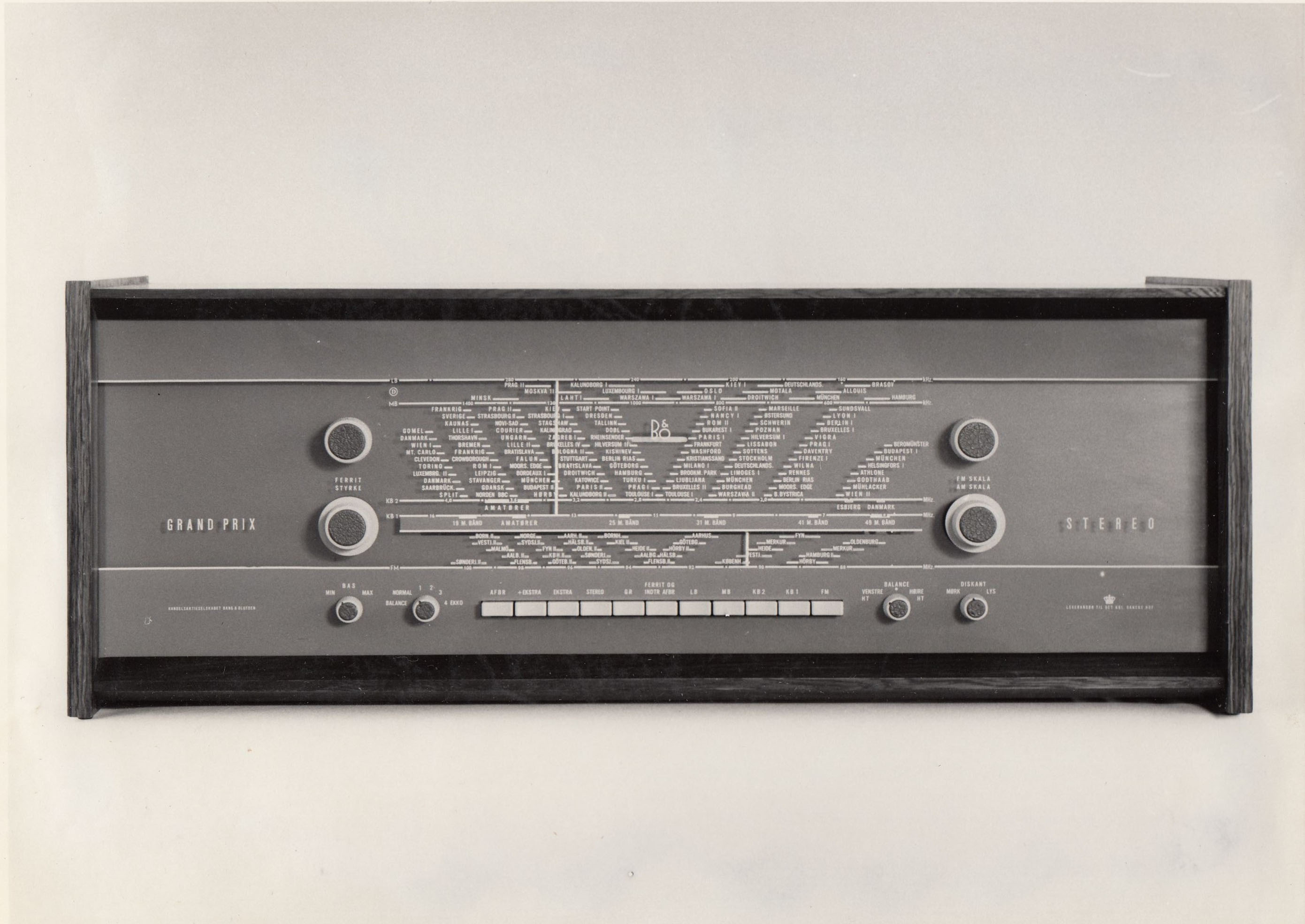 Radioempfänger Palisander