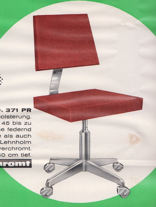 Drehstuhl "Ama-Elestik" Nr. 371