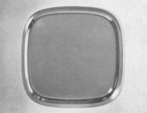 Tablett 8088, 25x25 cm