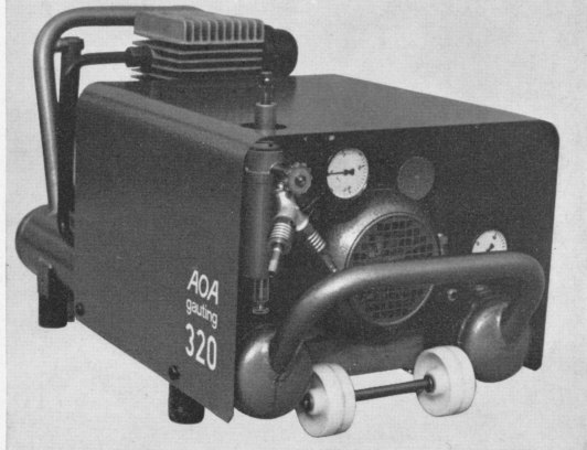 Fahrbarer Kolbenkompressor, Koko 160