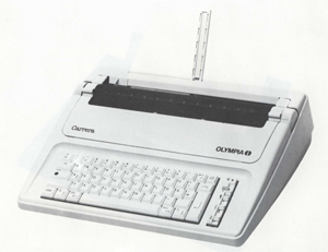 OLYMPIA Carrera Portable-Schreibmaschine