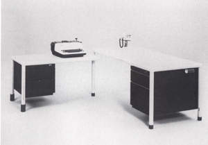 SymPAT Schreibtisch Modell 3073-36-W943; Schreibmasch.-tisch
