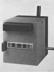 Mechanischer Umdrehungszähler mit Vorwahl, 0244201