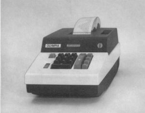 Addiermaschine, AM 209