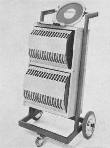 Fahrbarer Computertisch 6032
