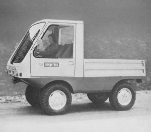 Mehrzweck 4-Rad-Motorgerät für Großflächenpflege Type 9900