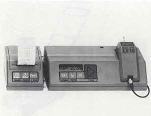 HOMMEL TESTER T1000 mit Printer P1010 Meßgerät