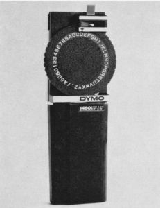 DYMO Schriftprägegerät, 1460 für 9 mm DYMO Prägeband