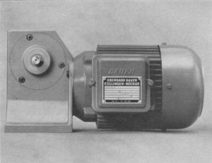 Drehstrom-Schnecken-Getriebe-Motor