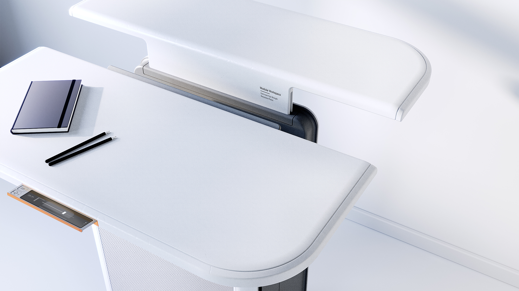 Air purifying workstation