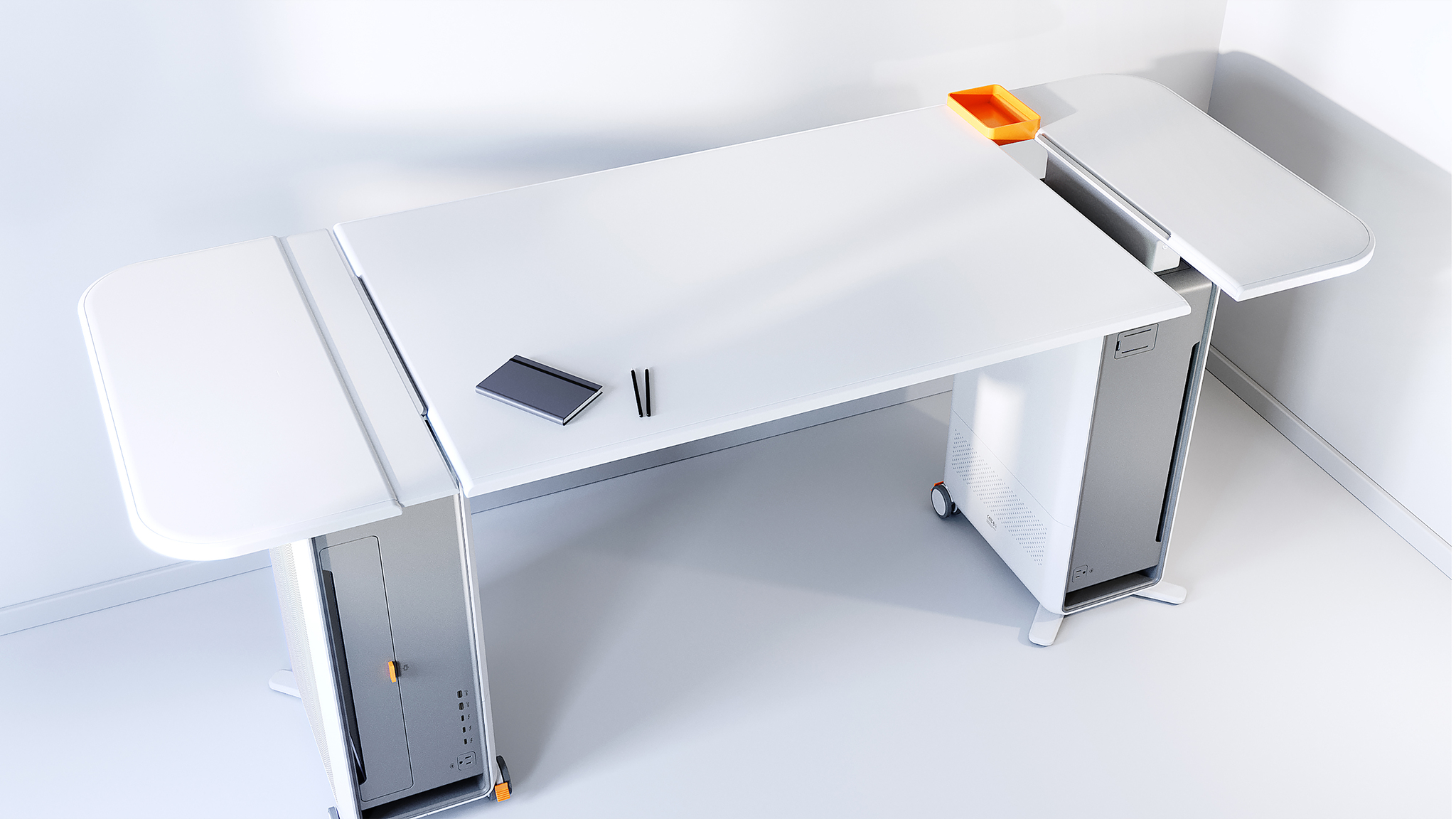 Air purifying workstation