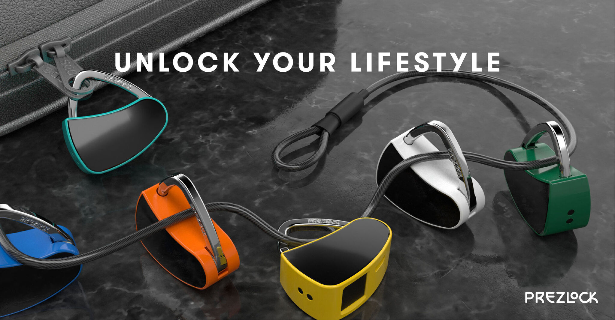 EL02 fingerprint padlock