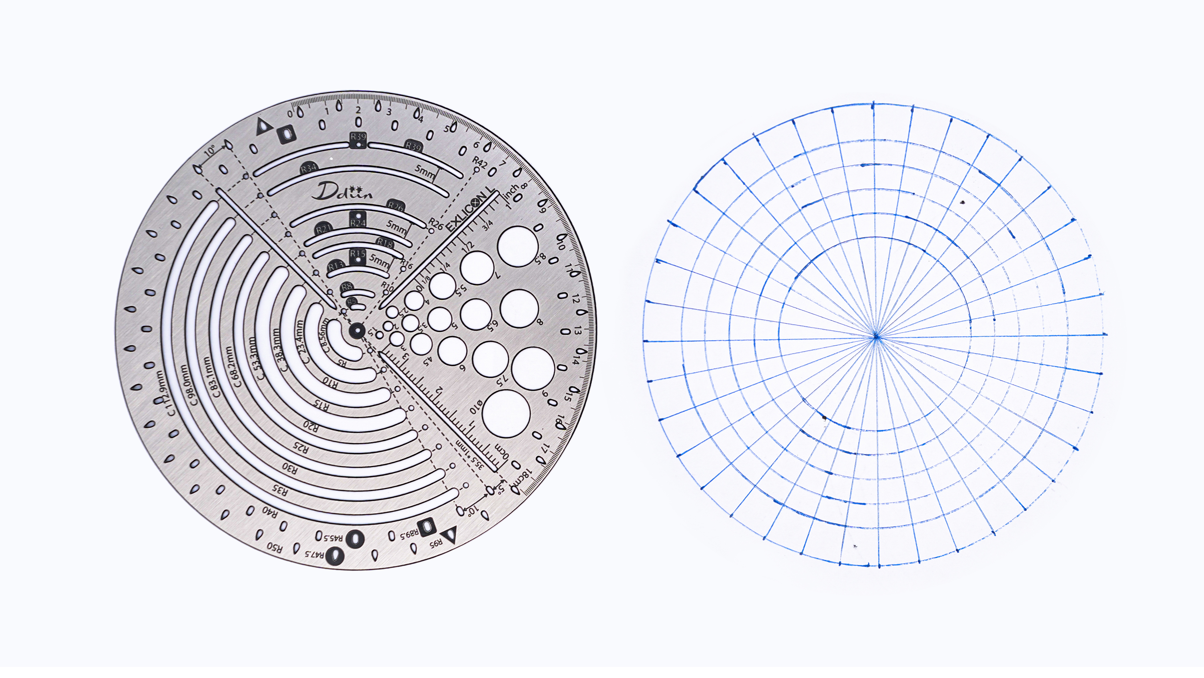 Exlicon L- Golden Ratio Tools for Art and Geometry