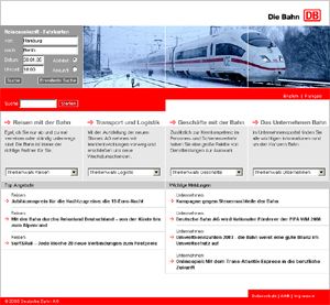 Konzernportal Deutsche Bahn AG - www.db.de
