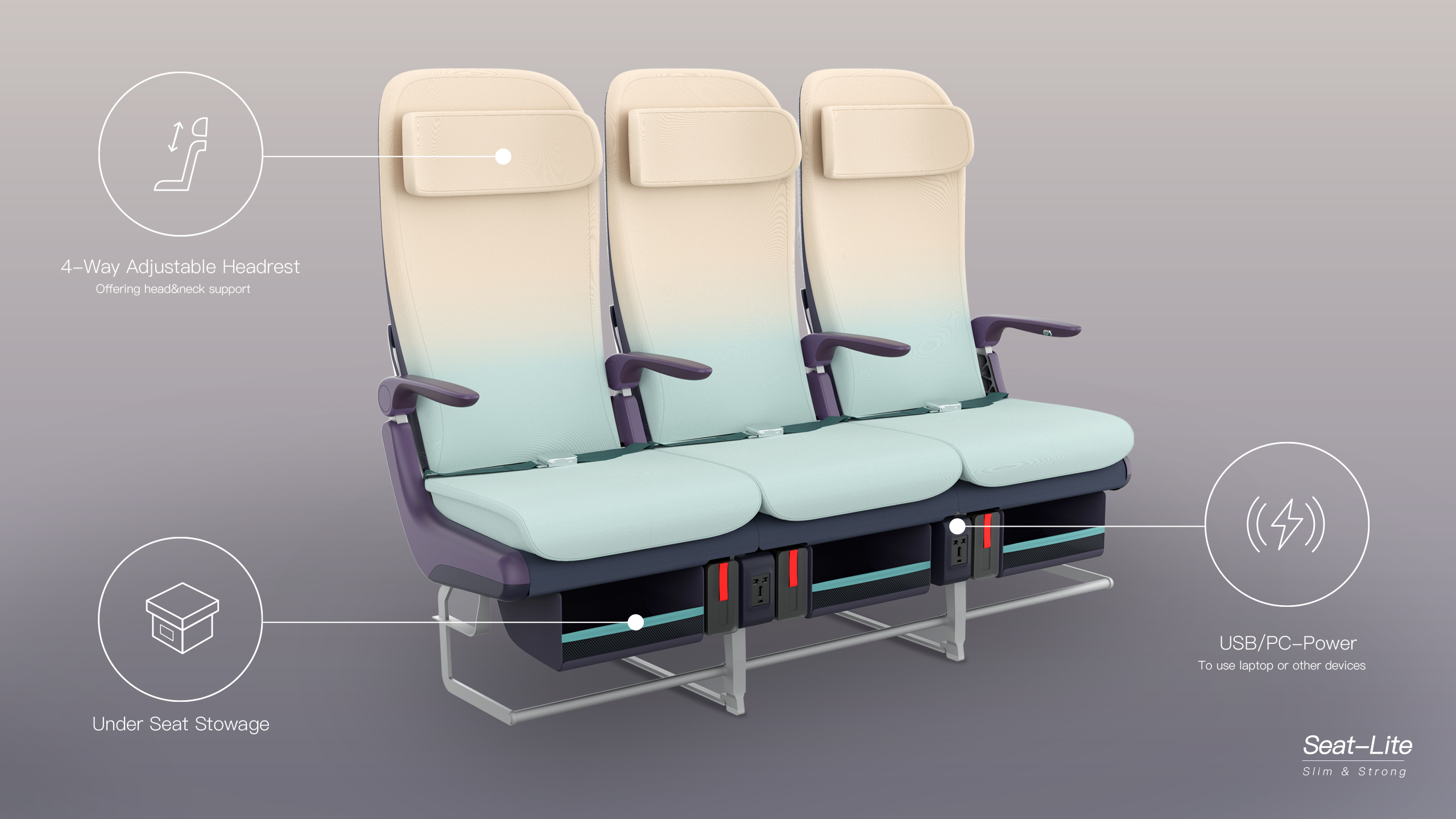 Seat-Lite Aircraft Seat