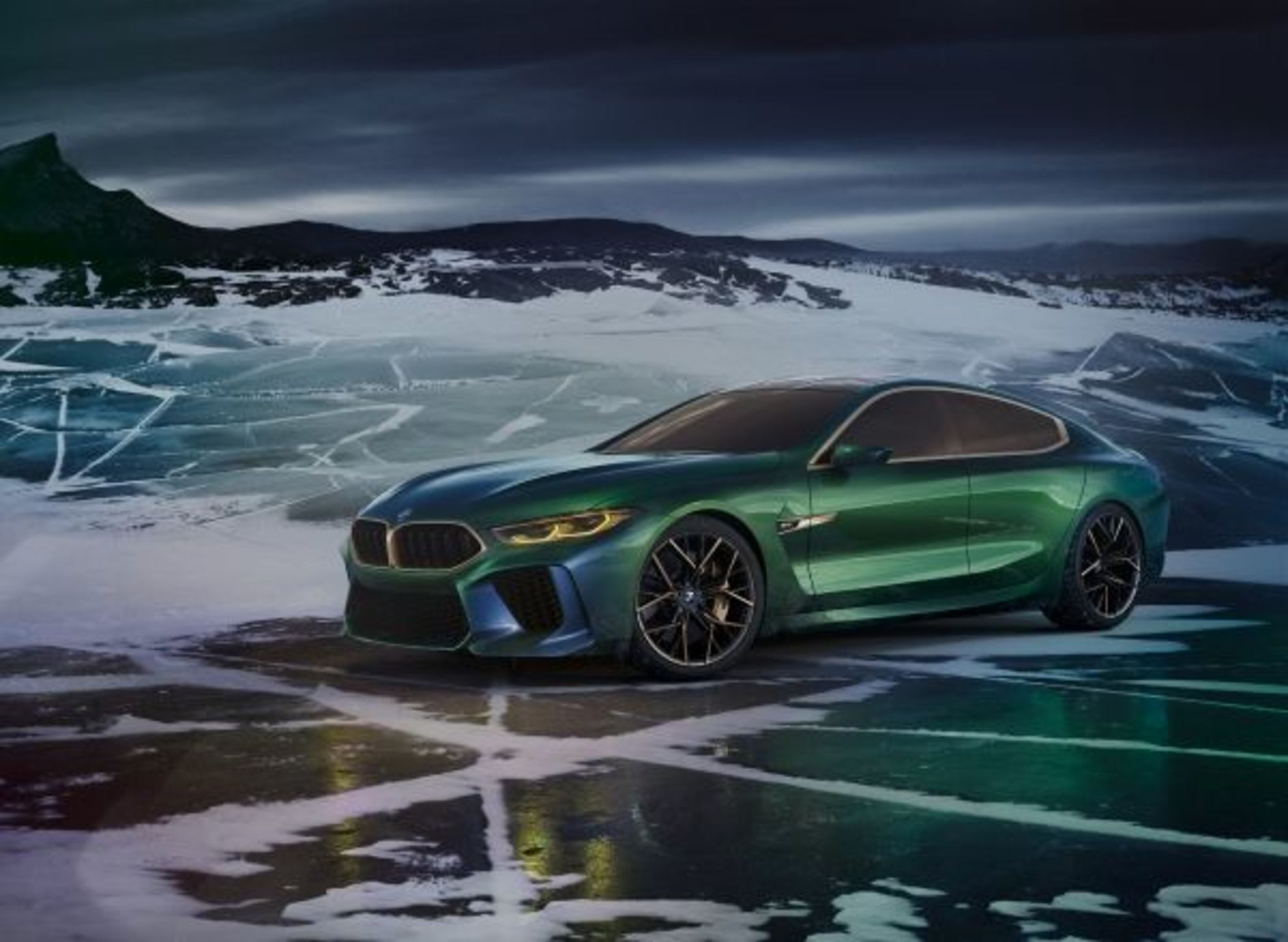 The BMW Concept M8 Gran Coupe