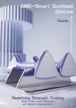 Smart Muscle-Monitoring Dumbbell: GlinLink