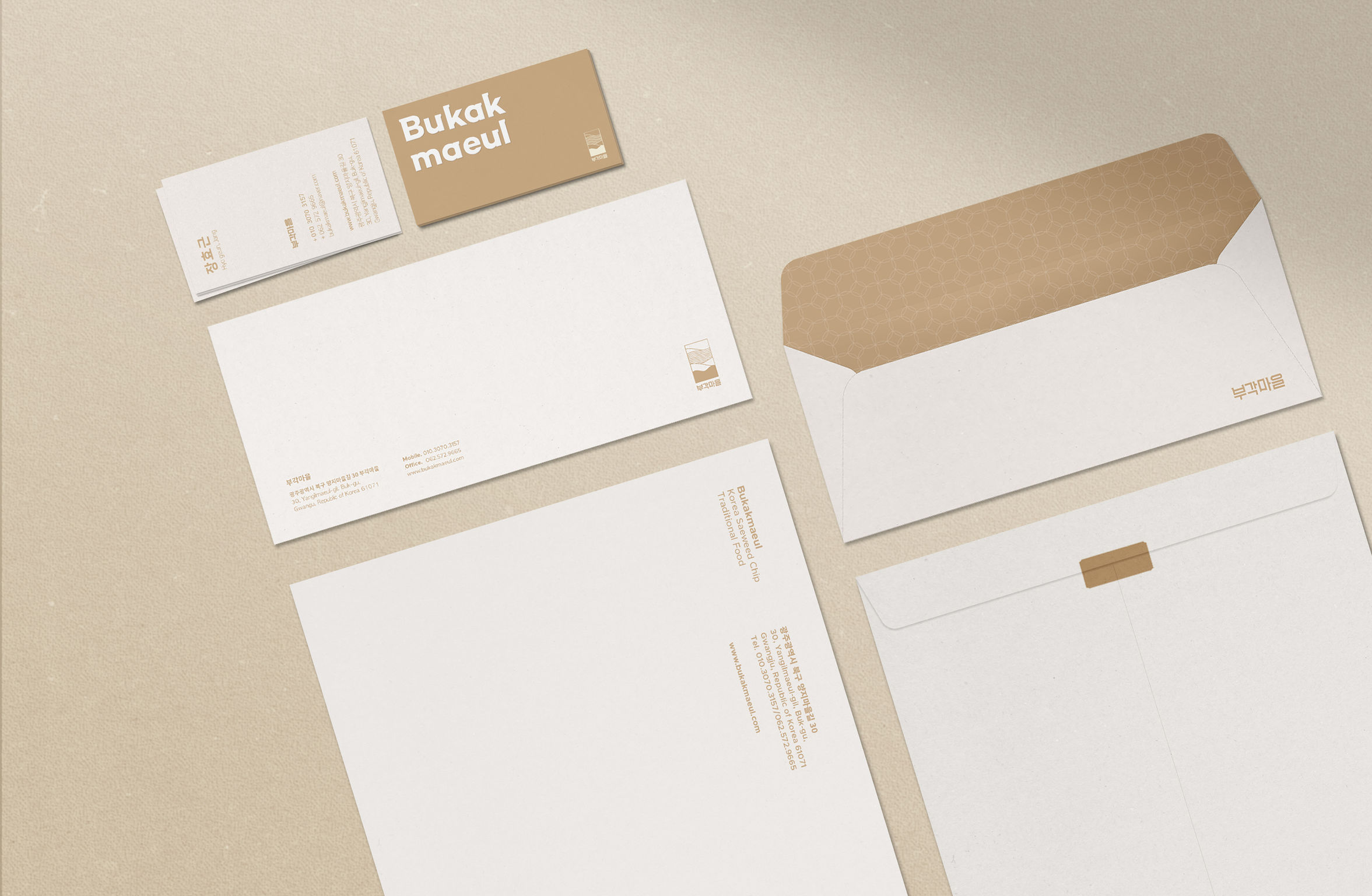 Bukak-Maeul Corporate Identity Renewal Project