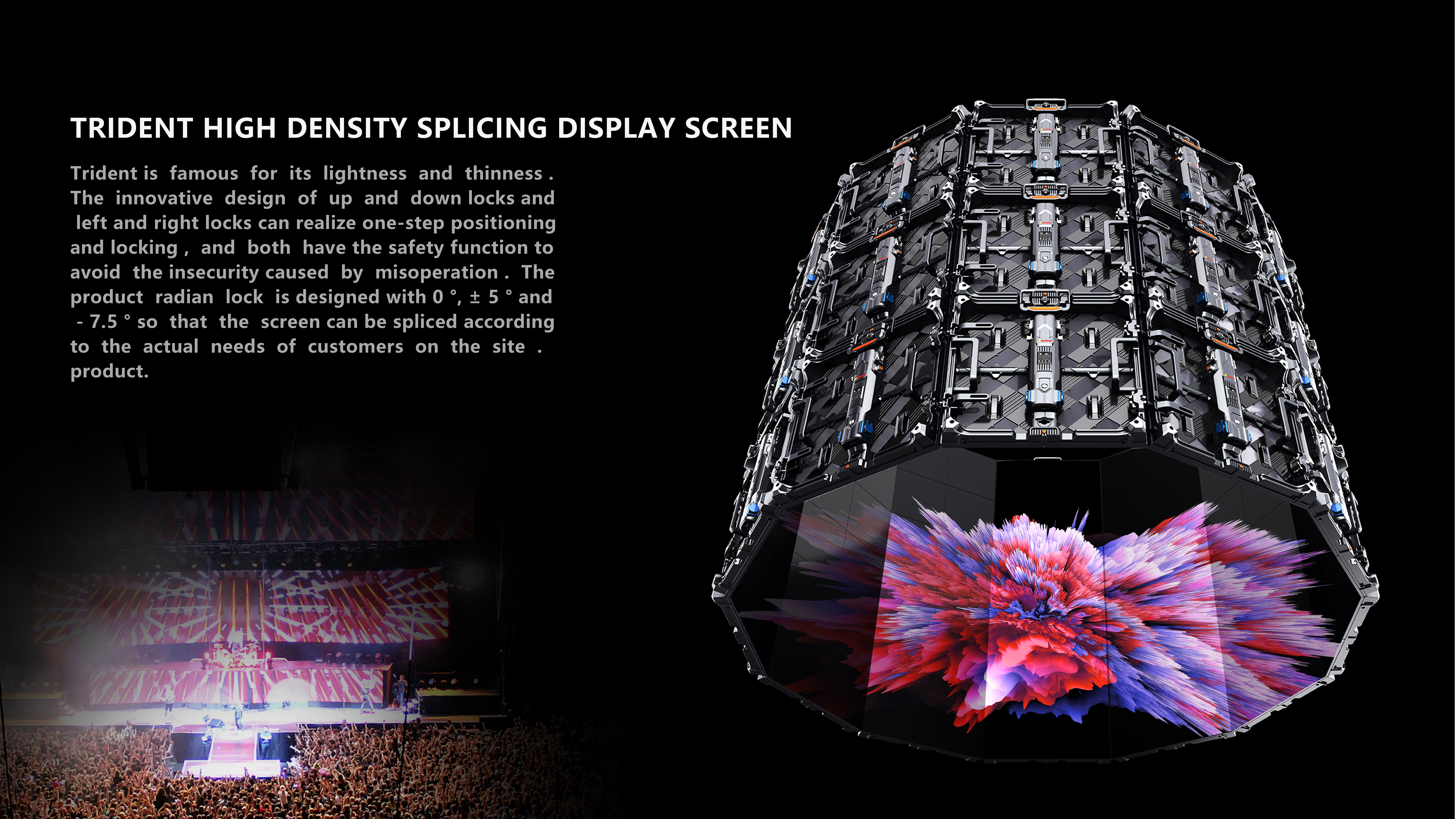 Trident High Density Splicing Display Screen