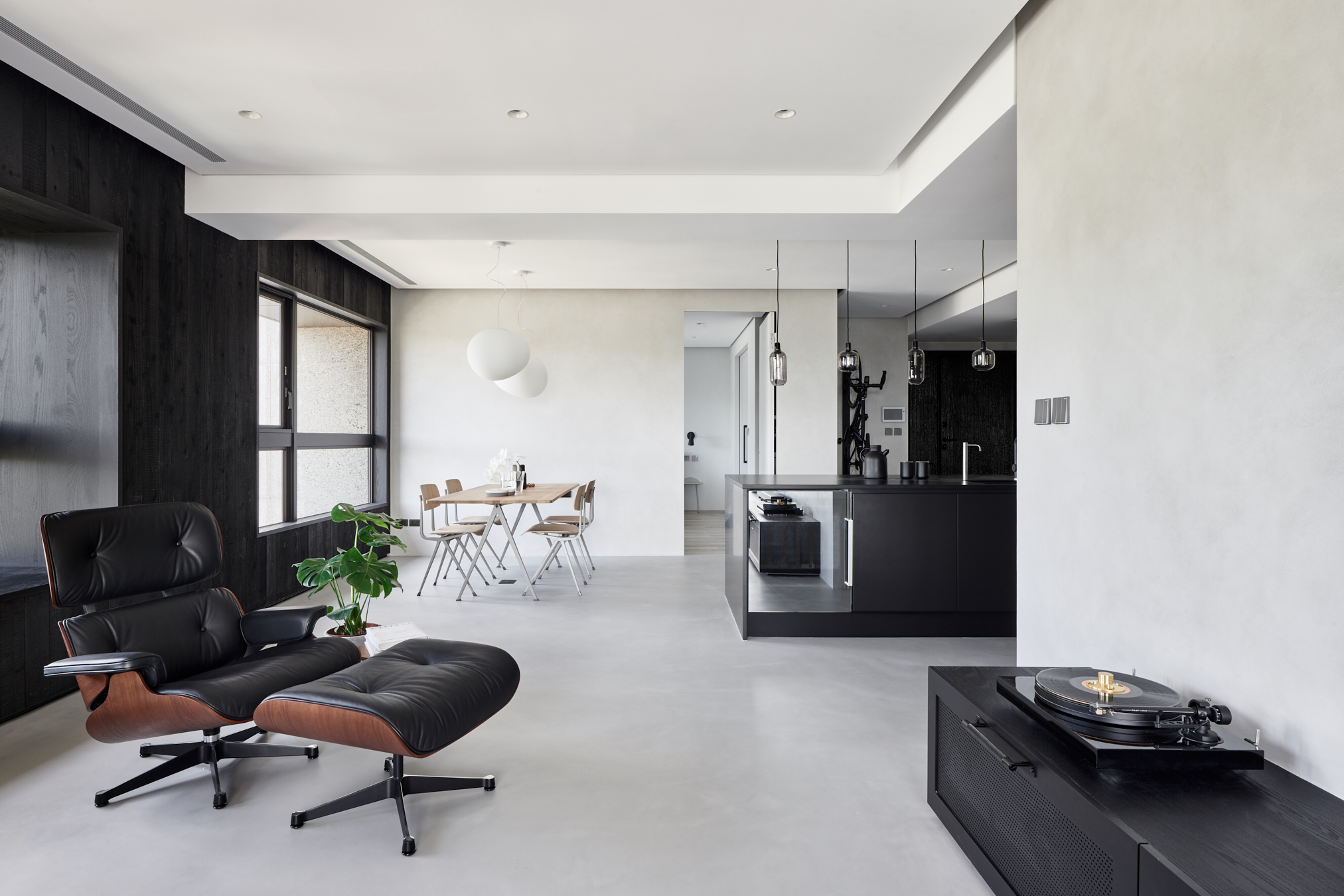 Blackened Wood Apartment