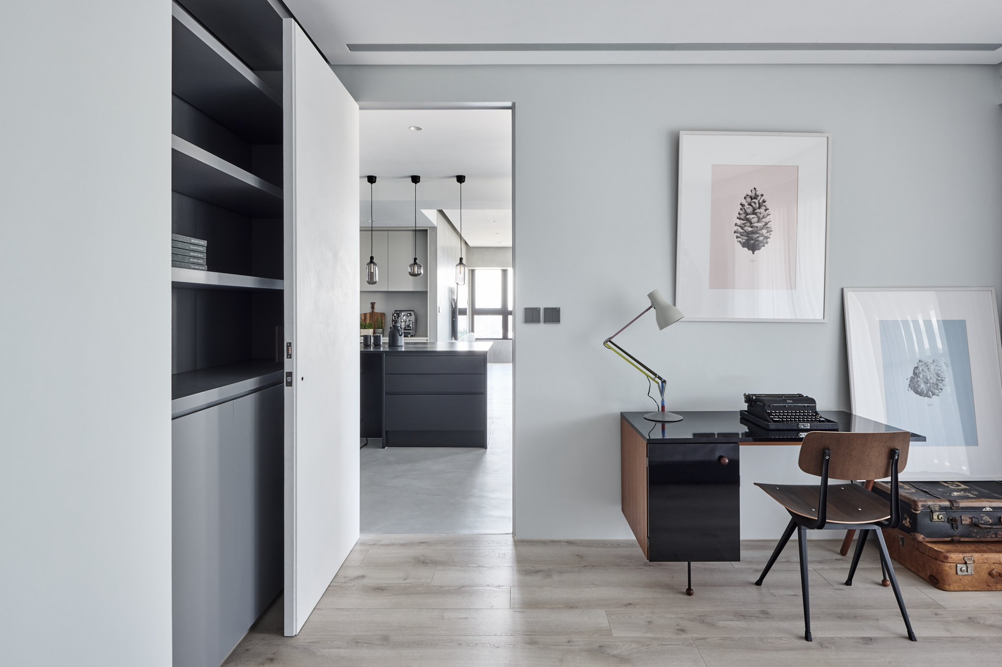 Blackened Wood Apartment