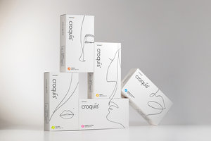 Skin lifting thread CROQUIS packaging design