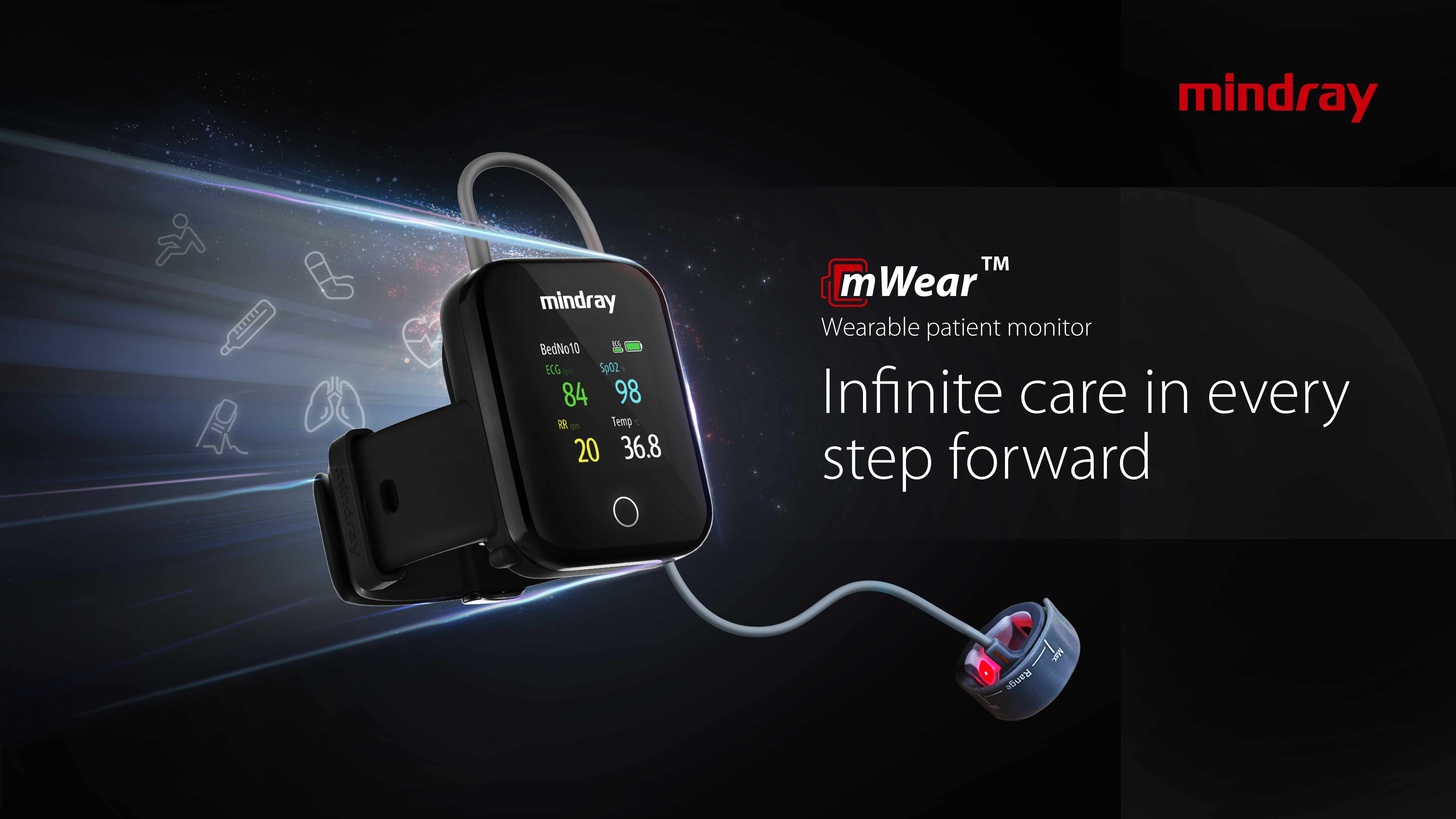 mWear wearable patient monitoring system