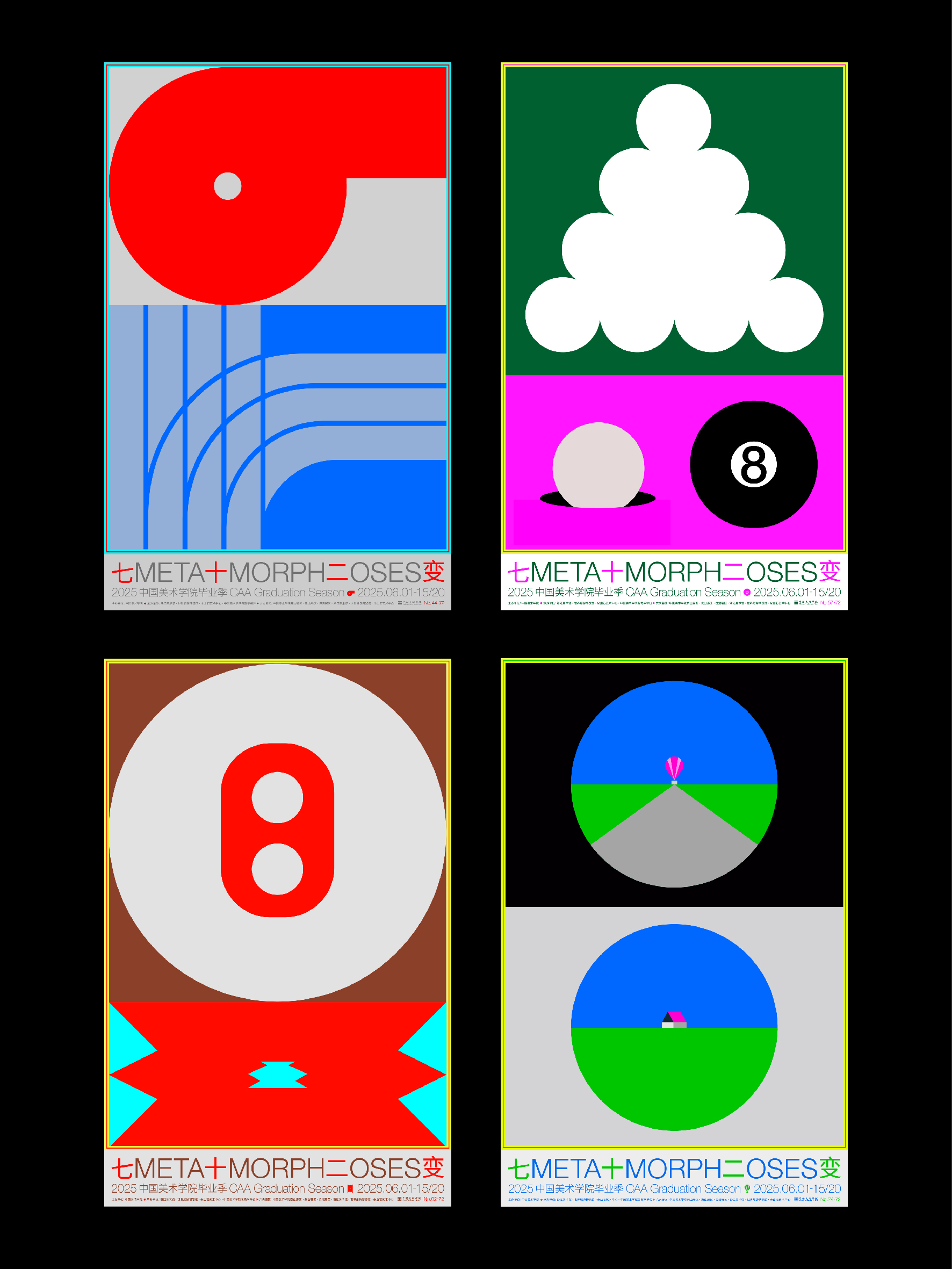 Metamorphoses—CAA Graduation Season Visual System