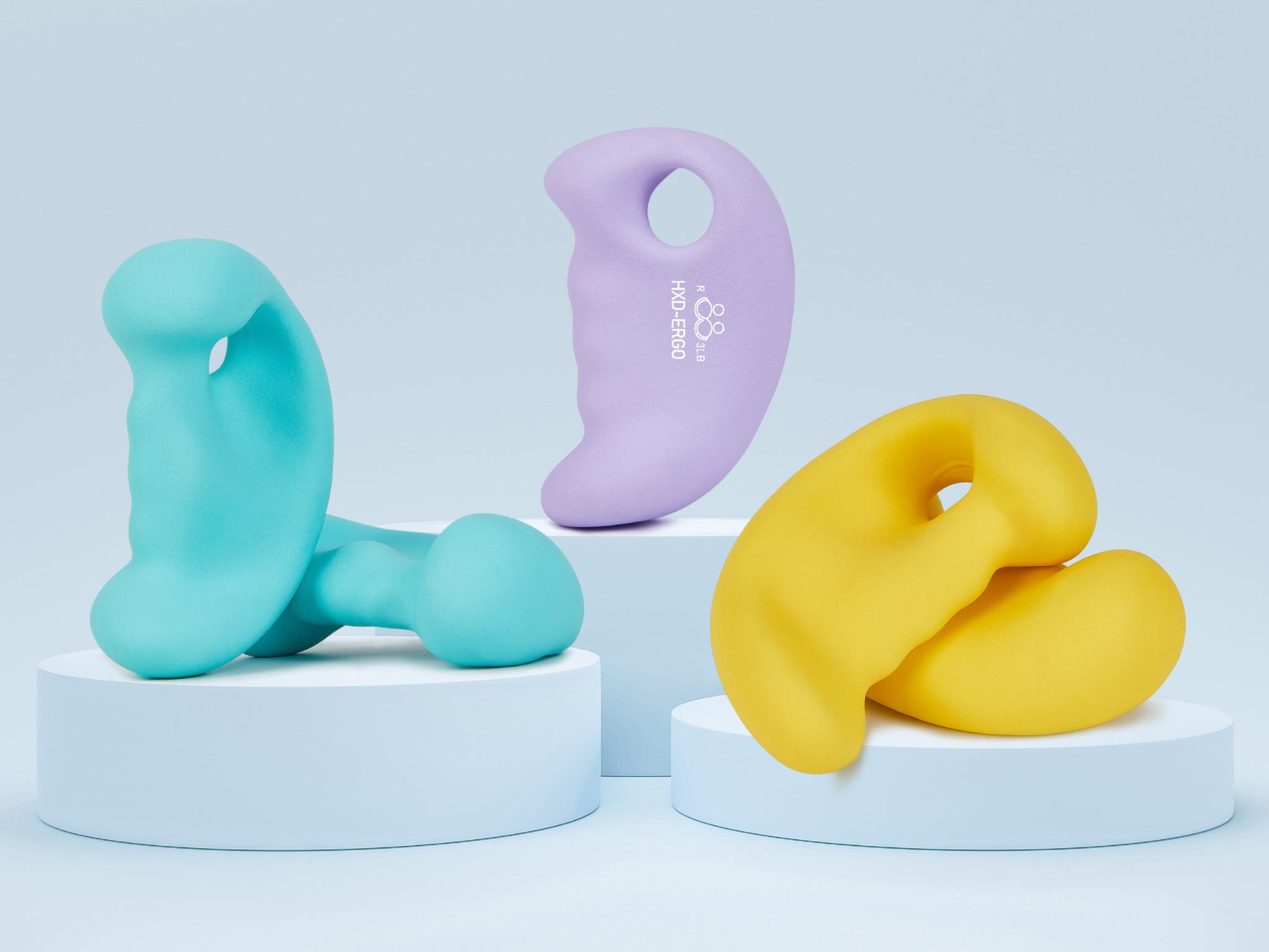 ERGONOMIC EAR DUMBBELLS