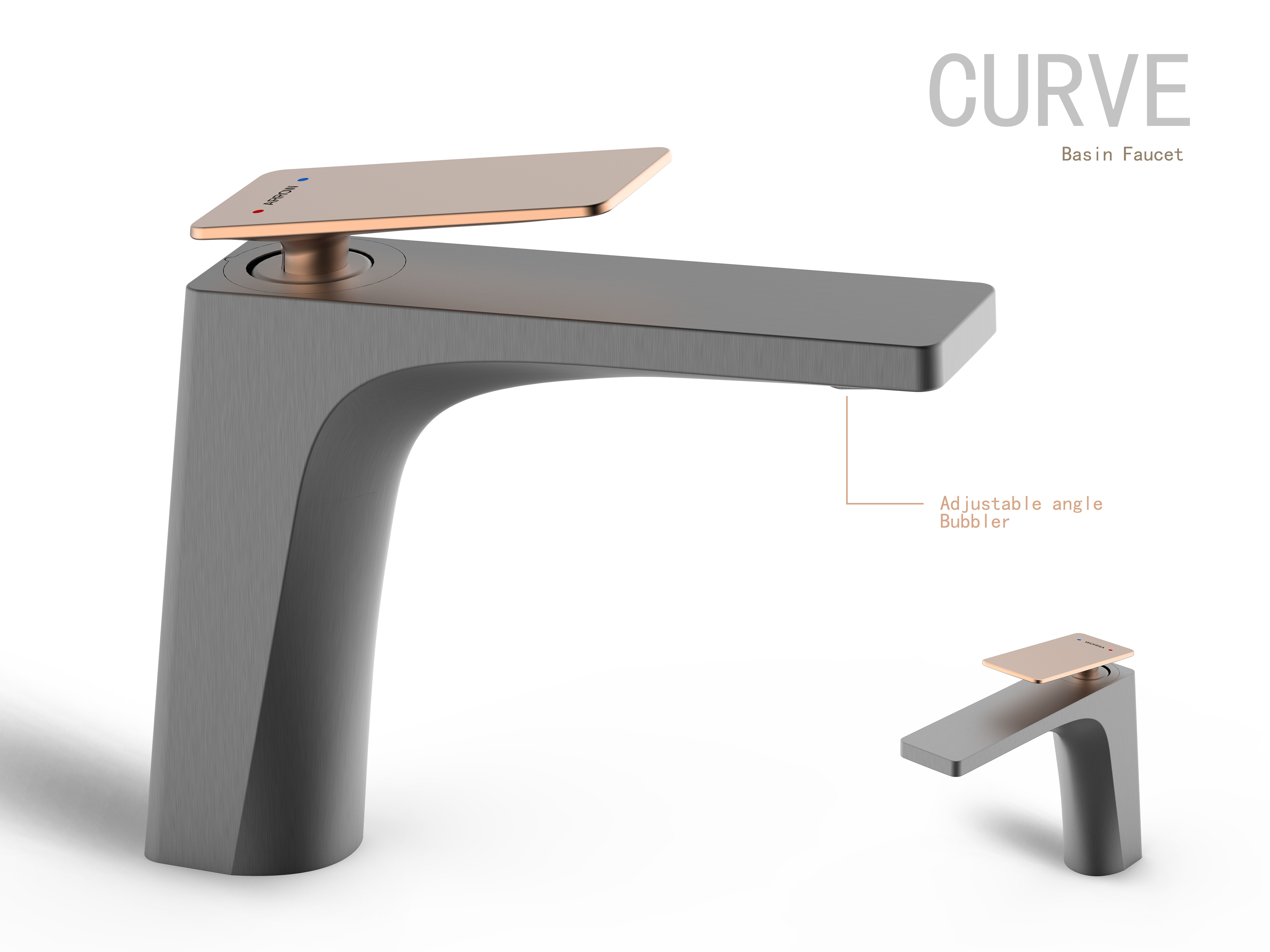 CURVE Basin faucet