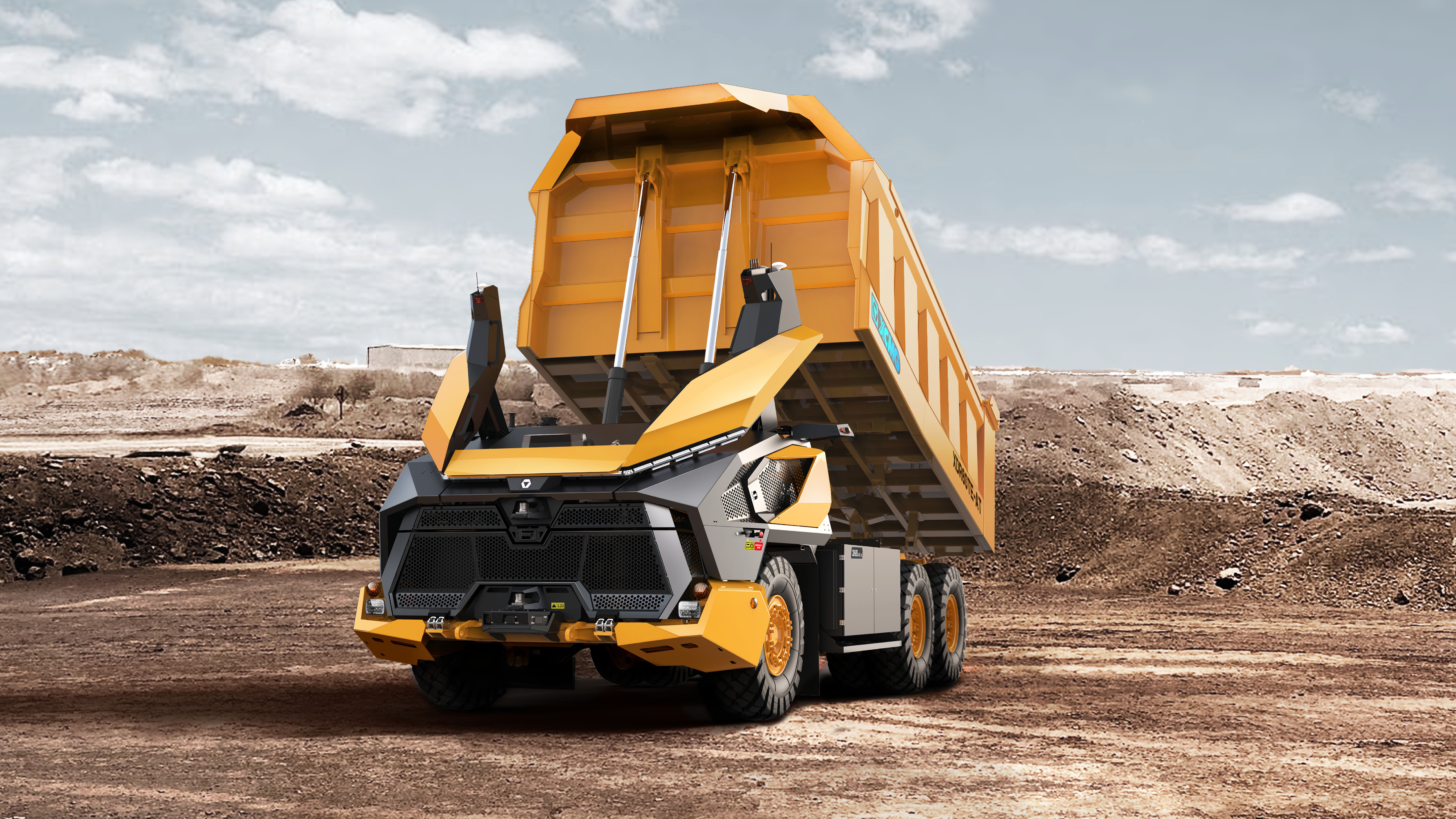 XDR80TE-AT Autonomous Electric Mining Truck