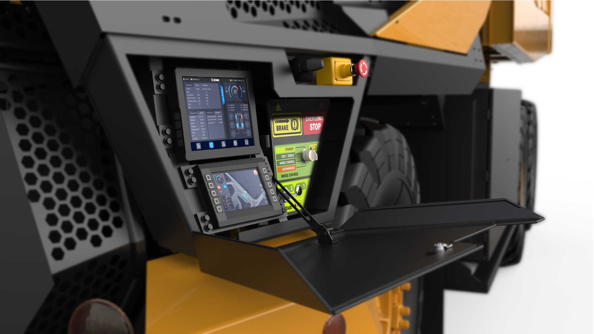 XDR80TE-AT Autonomous Electric Mining Truck