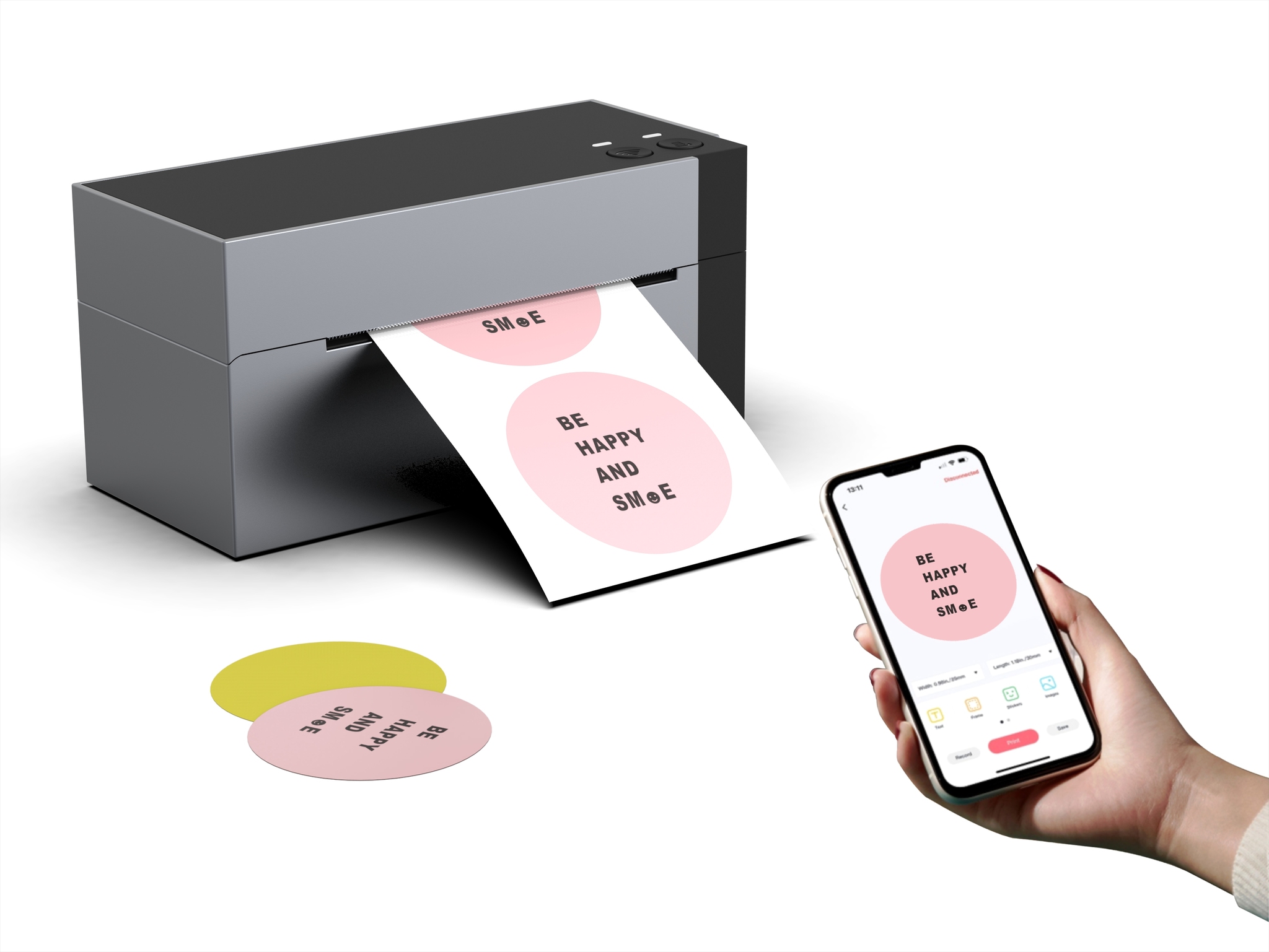 Wireless Wi-Fi Shipping Label Printer