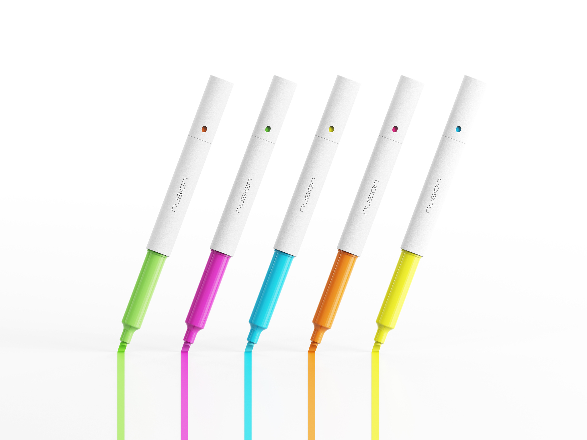 Nusign Dual Tip 2-Color Anti-smudge Highlighter
