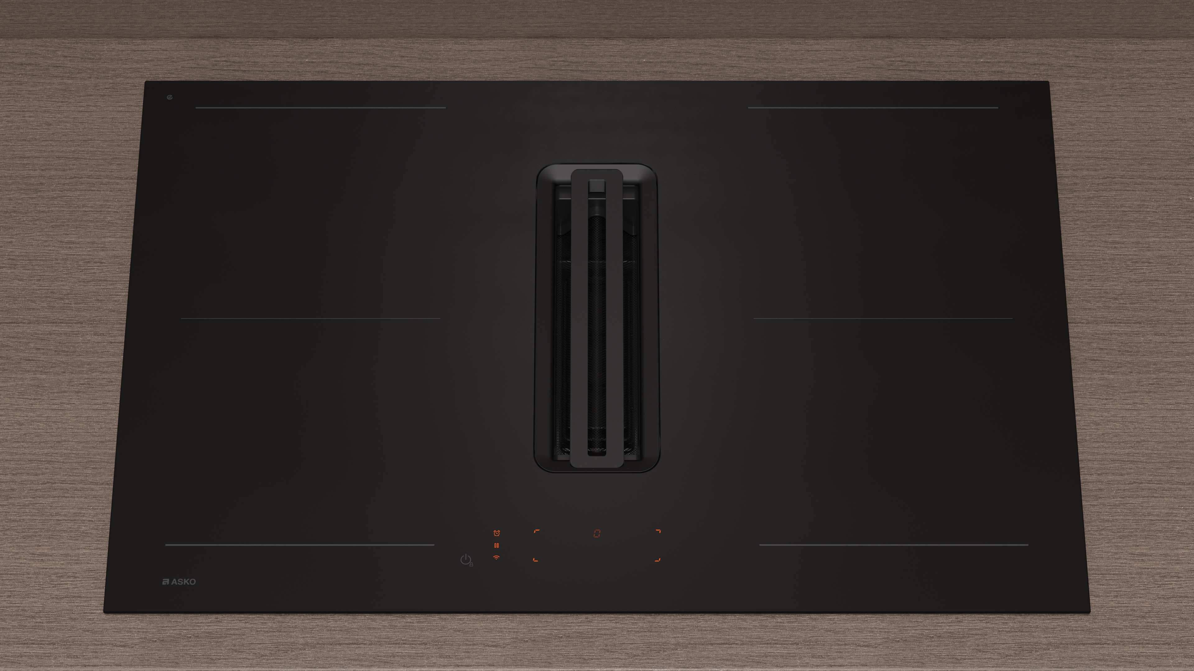 ASKO Series 5 hobs with integrated extraction