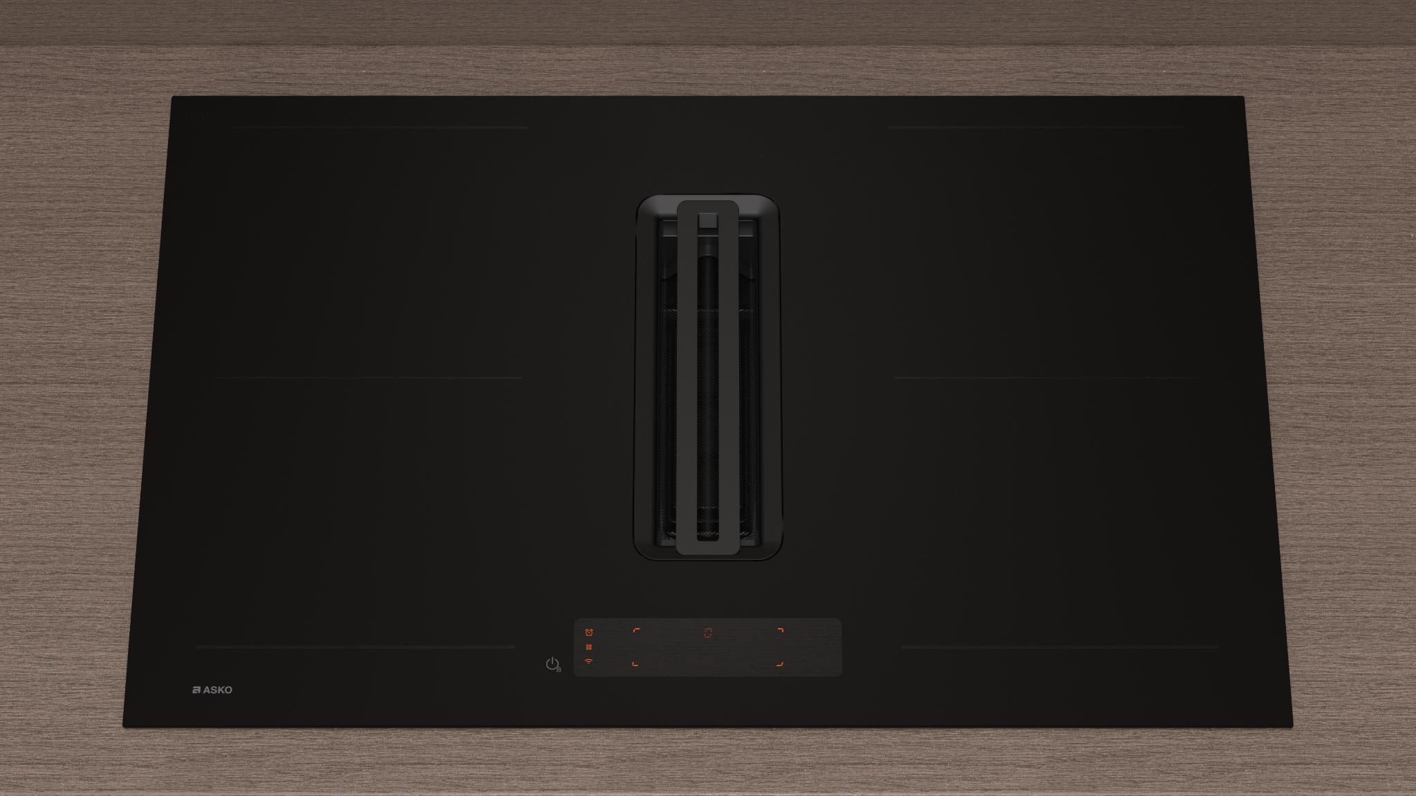 ASKO Series 5 hobs with integrated extraction