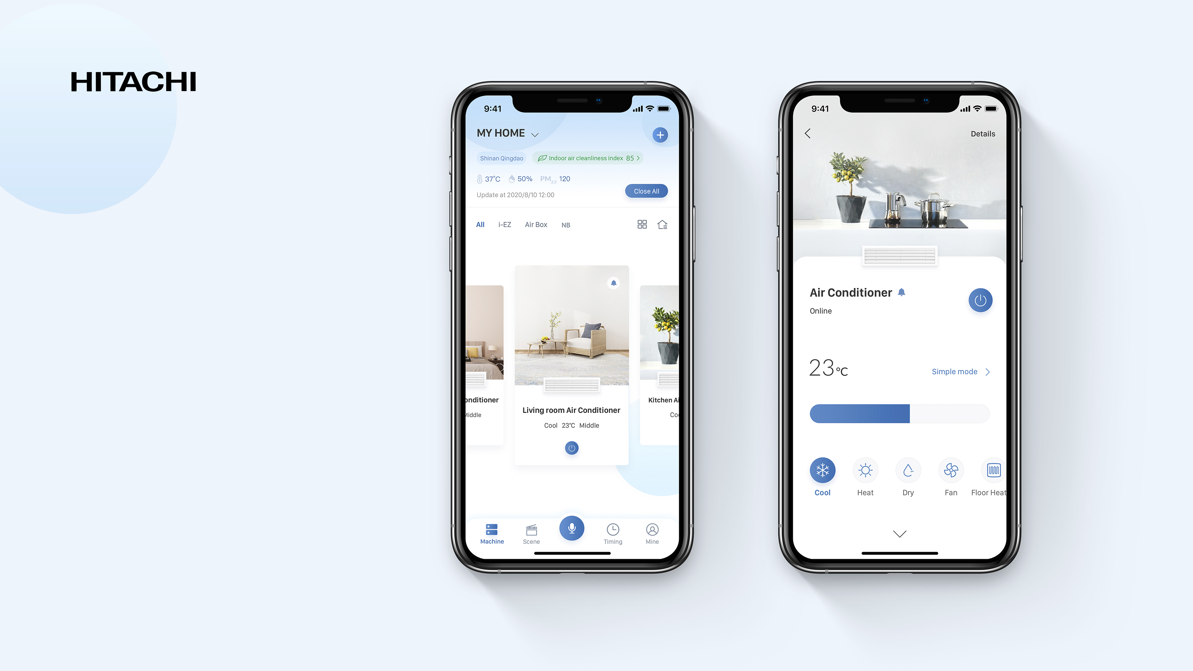 I-EZ II APP for Hitachi Air Conditioning