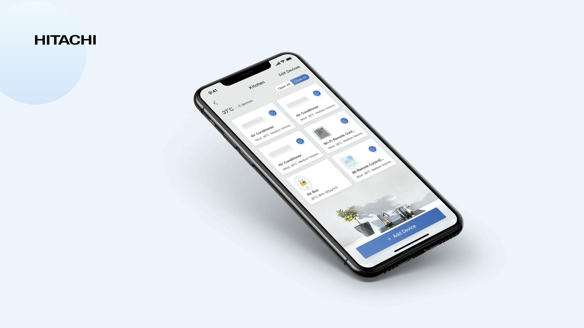 I-EZ II APP for Hitachi Air Conditioning