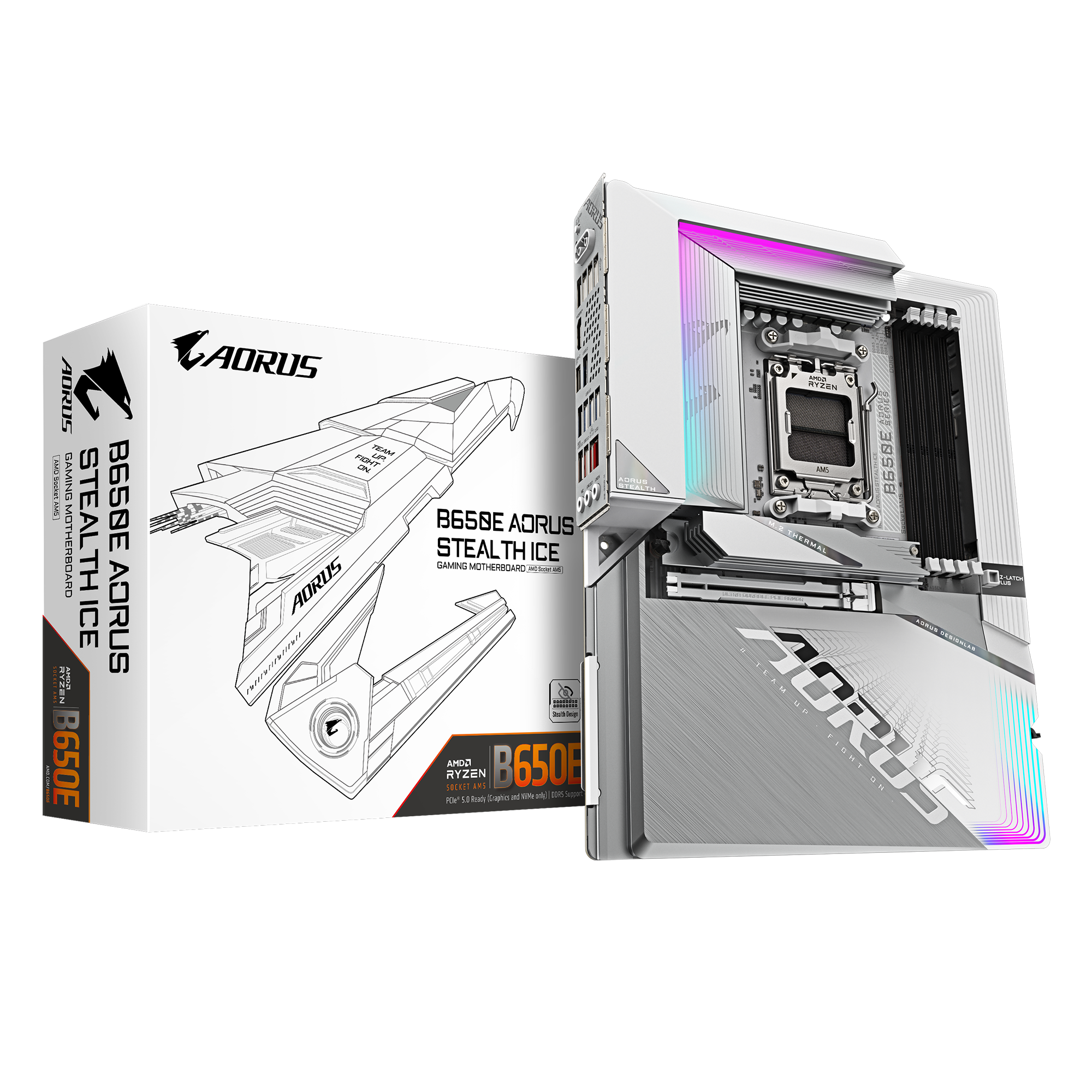 B650E AORUS STEALTH ICE