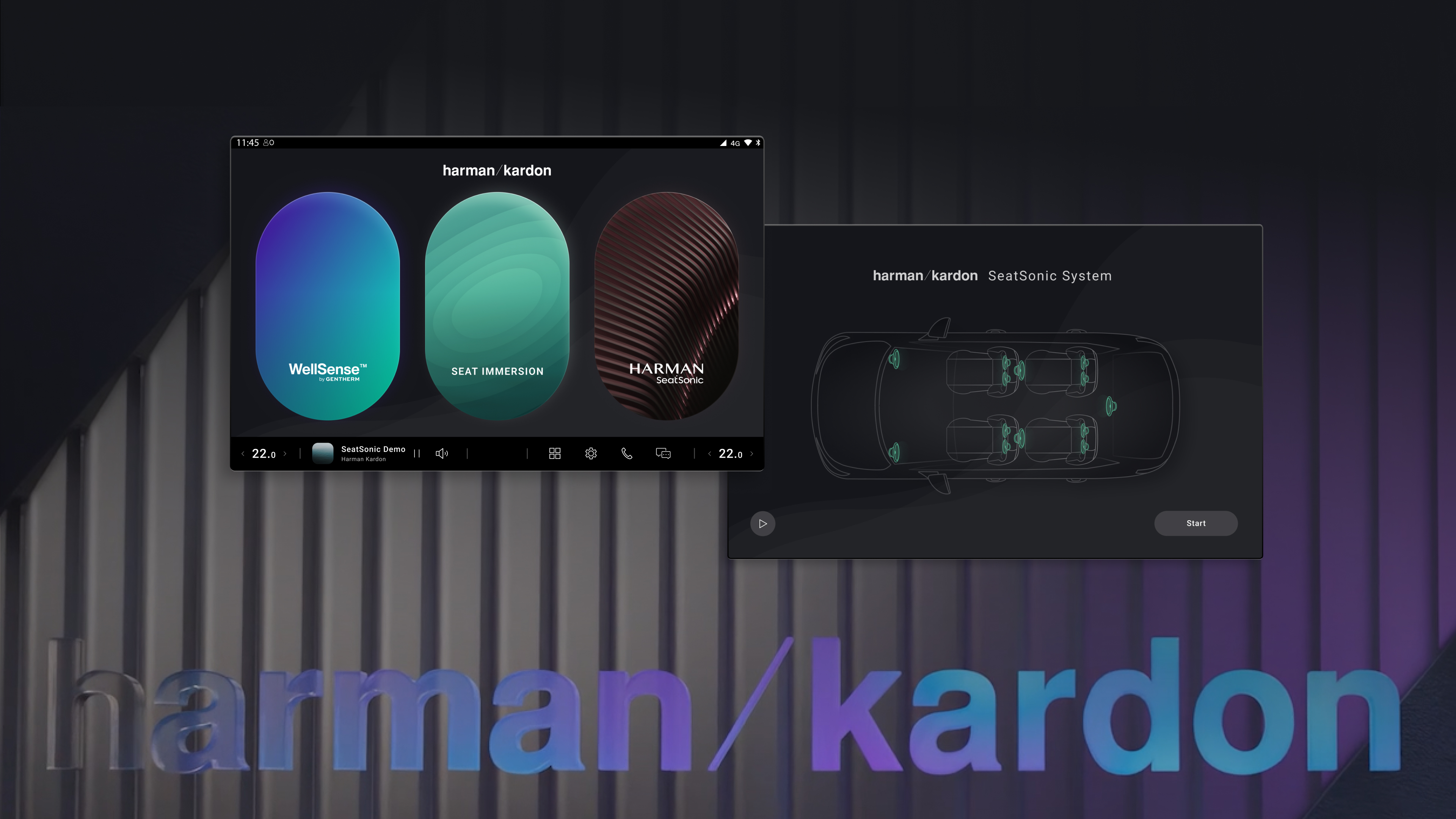 Harman Kardon SeatSonic Experience