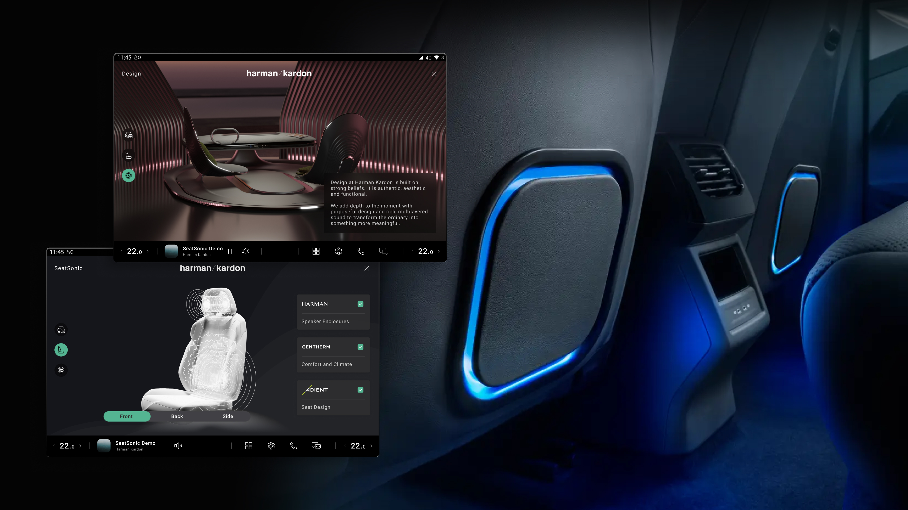 Harman Kardon SeatSonic Experience