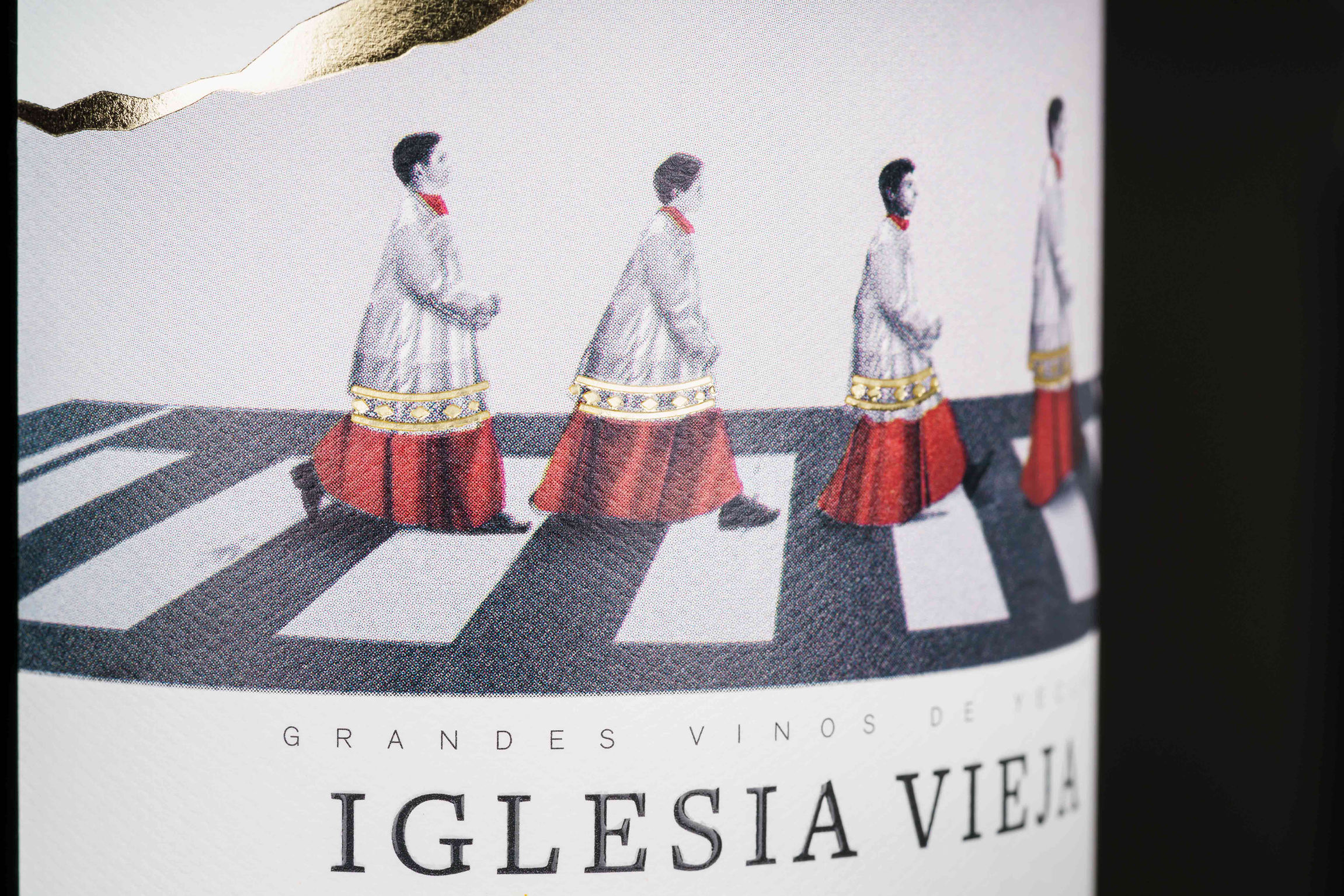 Iglesia Vieja Wine label